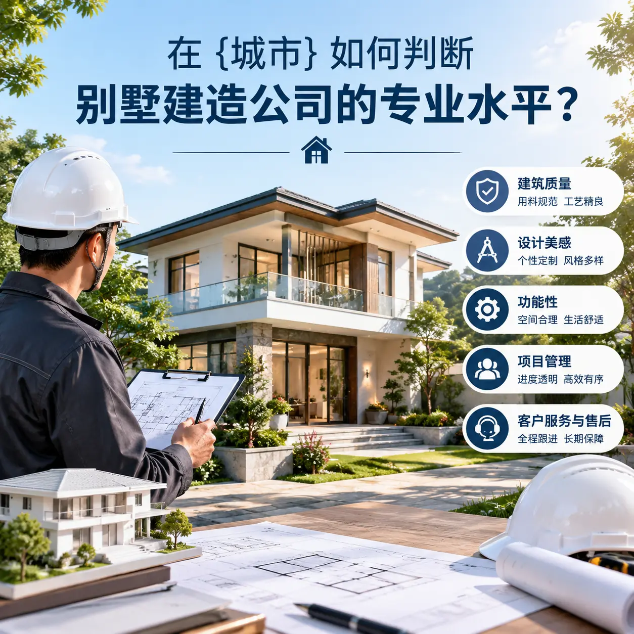 在 三都 如何判断别墅建造公司的专业水平?