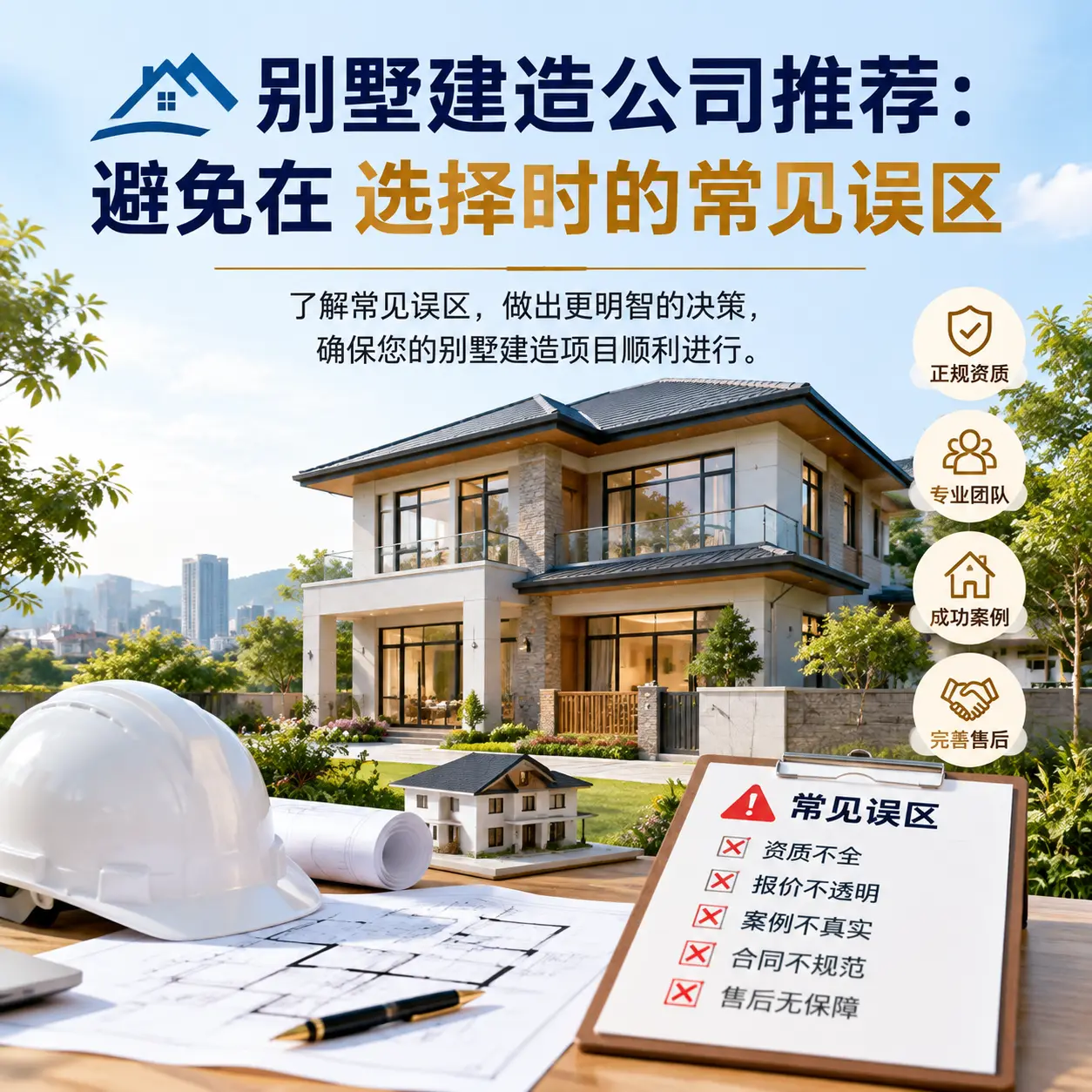 别墅建造公司推荐：避免在 三都 选择时的常见误区