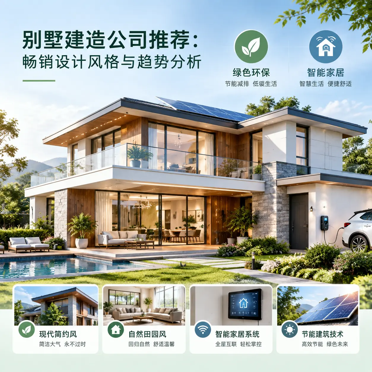 别墅建造公司推荐： 三都 畅销设计风格与趋势分析