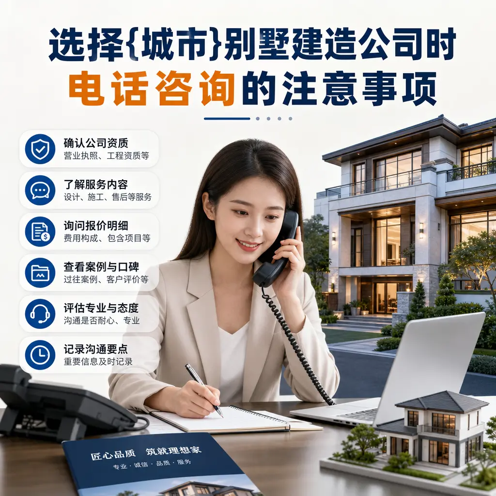 选择三都别墅建造公司时，电话咨询的注意事项