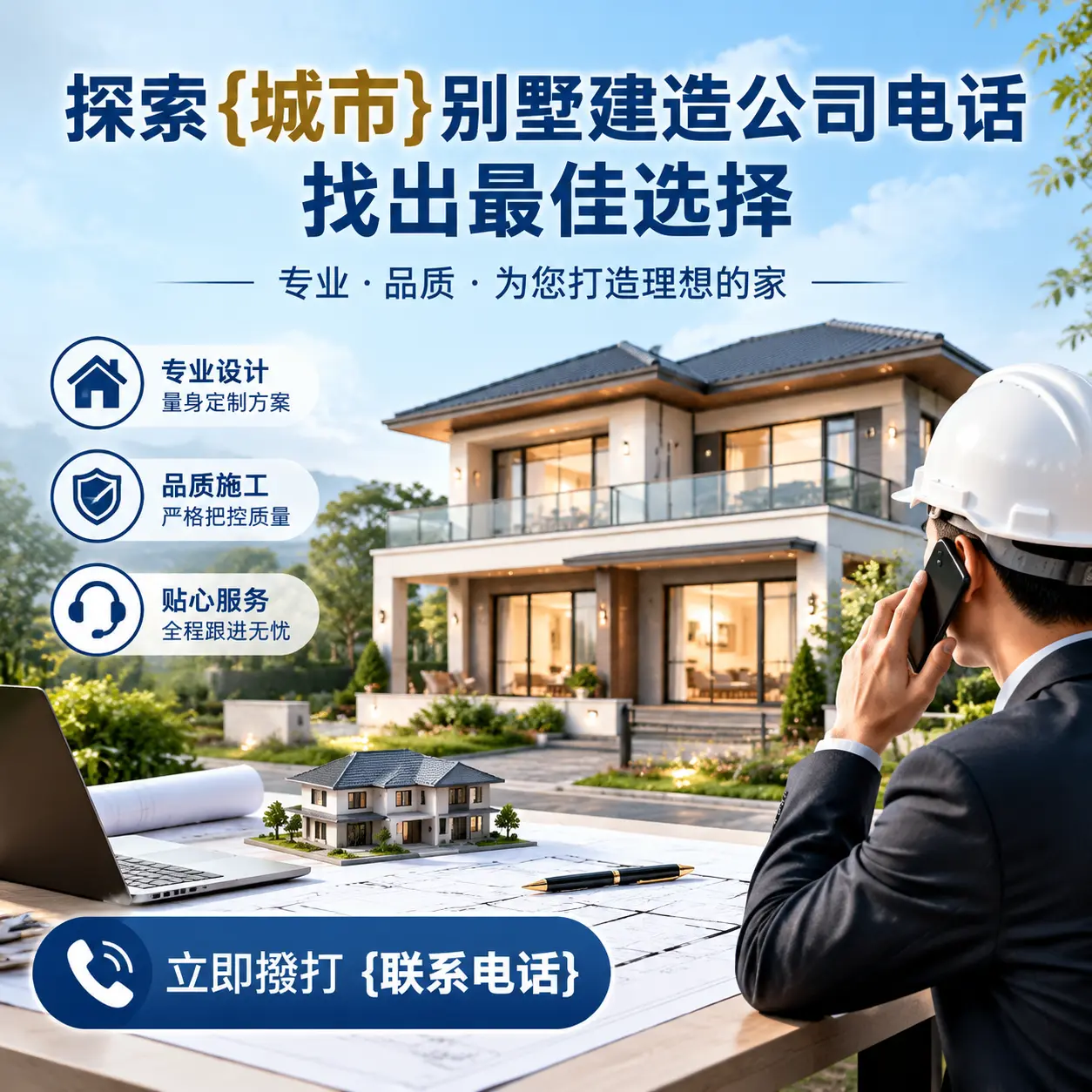 探索三都别墅建造公司电话,找出最佳选择