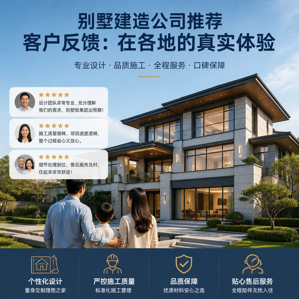 别墅建造公司推荐的客户反馈:在 三都 的真实体验