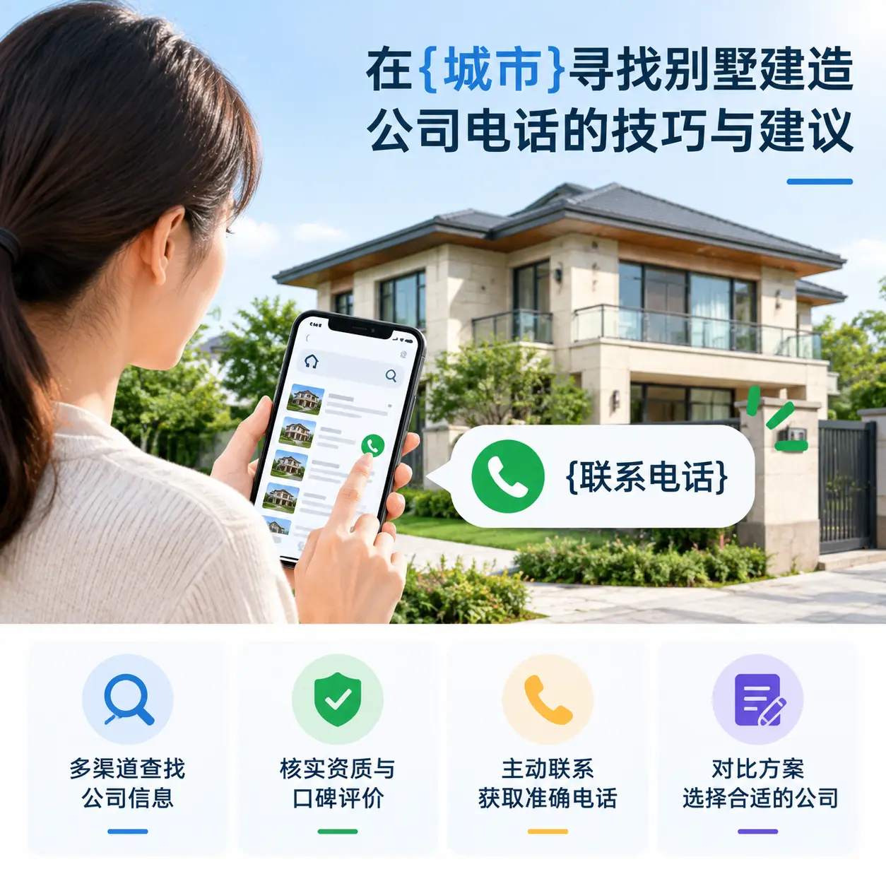在三都寻找别墅建造公司电话的技巧与建议
